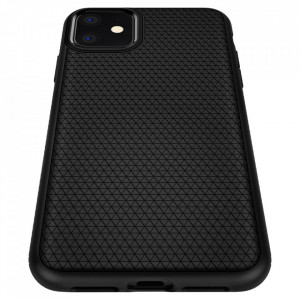 Husa iPhone 11, Liquid Air Spigen - Negru - Img 7