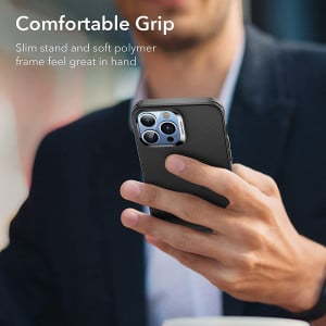 Husa iPhone 13 Pro, ESR Air Shield Boost - Translucent Black - Img 7