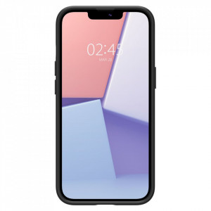 Husa iPhone 13, Thin Fit Spigen - Negru - Img 3