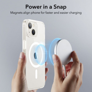 Husa iPhone 14 Plus, ESR Classic Hybrid HaloLock - Transparent - Img 7