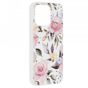 Husa iPhone 15 Pro Max Marble Series, Techsuit - Chloe White - Img 6
