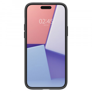 Husa iPhone 15, Spigen Thin Fit - Negru - Img 3