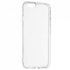 Husa iPhone 6 Plus / 6s Plus, din silicon TPU slim, Techsuit - Transparent - Img 1