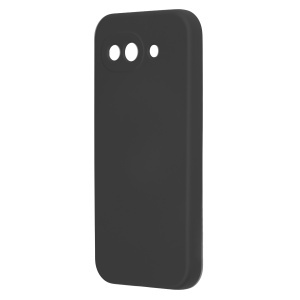 Husa pentru Google Pixel 10a, SKYDDAR INNOVATION, din Silicon Catifelat, SoftElegance, set cu sticker, Negru - Img 4