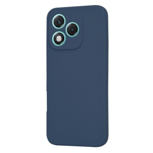 Husa pentru Honor 400 Lite, SKYDDAR INNOVATION, din Silicon Catifelat, SoftElegance , Bleumarin, set cu sticker - Img 3