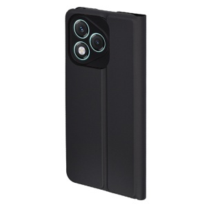 Husa pentru Honor 400 Lite, SKYDDAR INNOVATION, Magskin Book, tip Carte cu Portofel Interior, Negru, set cu sticker - Img 5