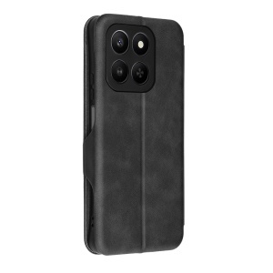 Husa pentru Honor 400 Smart, SKYDDAR INNOVATION, Safe Wallet tip carte din Piele Ecologica, Suport Carduri, Inchidere Magnetica, set cu sticker, Negru - Img 5