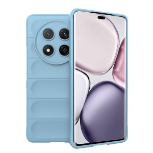 Husa pentru Honor Magic 7 Lite / X9c, SKYDDAR INNOVATION, Magic Shield, din Silicon Mat, set cu sticker, Bleu