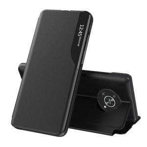 Husa pentru Honor Magic4 Lite, tip carte, set cu sticker, eFold, Negru