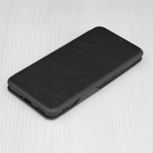 Husa pentru Honor Magic5, SKYDDAR INNOVATION, Safe Wallet tip carte din Piele Ecologica, Suport Carduri, Inchidere Magnetica, Negru, set cu sticker  - Img 6