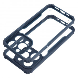 Husa pentru iPhone 14 Pro Max, anti soc, Skyddar StealthArmor - Navy - Img 2