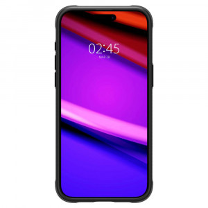 Husa pentru iPhone 15 Pro Max, Spigen Rugged Armor MagSafe - Negru - Img 4