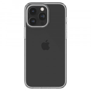 Husa pentru iPhone 15 Pro, Spigen Liquid Crystal - Clear - Img 2