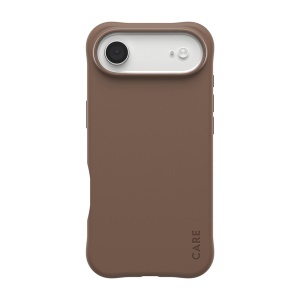 Husa pentru iPhone 17 Air, PanzerGlass, CARE Fashionable Case, Silicon Soft Touch Slim Eco-Friendly cu Protectie Avansata si Compatibilitate Wireless, Antialunecare, Antiamprenta, Maro