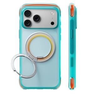 Husa pentru iPhone 18 Pro Max / iPhone 17 Pro Max - Torras O3 Air Core - Prism Turquoise