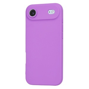 Husa pentru iPhone Air, SKYDDAR INNOVATION, din Silicon Catifelat, SoftFlex Magsafe, set cu sticker, Mov - Img 8