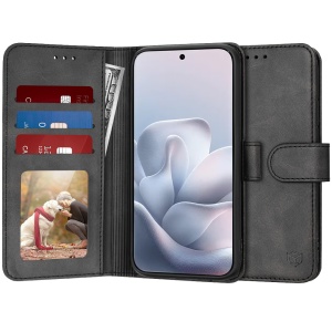 Husa pentru Motorola Edge 70 Fusion tip carte cu Portofel Interior, Antisoc, set cu sticker, Diary Book, Negru