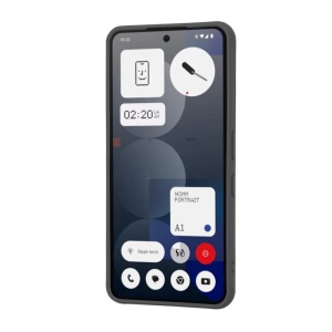 Husa pentru Nothing Phone (3a) Pro, SKYDDAR INNOVATION, Frosted MagSafe, Antisoc, set cu sticker, Negru - Img 2