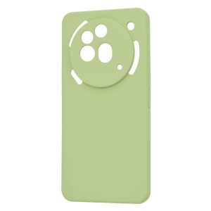 Husa pentru Nothing Phone (3a) Pro, SKYDDAR INNOVATION, SoftElegance din Silicon Catifelat, set cu sticker, Verde - Img 4