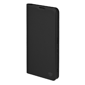 Husa pentru Nothing Phone (3a), SKYDDAR INNOVATION, Prestige, tip Carte cu Portofel Interior, Negru, set cu sticker - Img 4