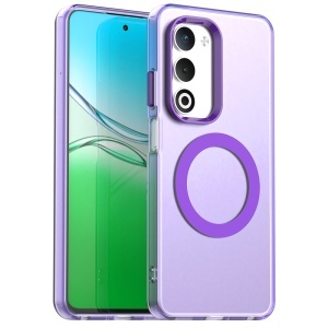 Husa pentru Oppo A5 4G, MagSafe, Antisoc, set cu sticker, CandyCase, Mov