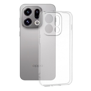 Husa pentru Oppo Find X9, SKYDDAR INNOVATION, ClearGuard, din silicon transparent, set cu sticker, Transparenta