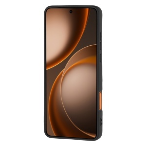 Husa pentru Oppo Find X9 Ultra din Silicon Catifelat, Antisoc, set cu sticker, SoftElegance, Negru - Img 2