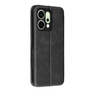 Husa pentru Oppo Reno14, SKYDDAR INNOVATION, Safe Wallet tip carte din Piele Ecologica, Suport Carduri, Inchidere Magnetica, set cu sticker, Negru - Img 5