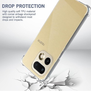Husa pentru Realme 16 Pro+, SKYDDAR INNOVATION, Shockproof Clear Silicone, Silicon Slim, set cu sticker, Transparenta - Img 5