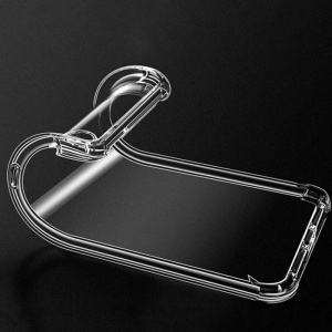 Husa pentru Realme 16 Pro, SKYDDAR INNOVATION, Shockproof Clear Silicone, Silicon Slim, set cu sticker, Transparenta - Img 2