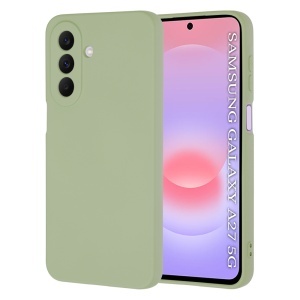 Husa pentru Samsung Galaxy A27 5G, SKYDDAR INNOVATION, din Silicon Catifelat, SoftElegance, set cu sticker, Verde