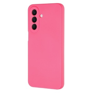 Husa pentru Samsung Galaxy A27 5G, SKYDDAR INNOVATION, din Silicon Catifelat, SoftElegance, set cu sticker, Fucsia - Img 3