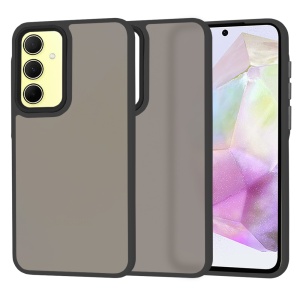 Husa pentru Samsung Galaxy A35 5G, ce Absoarbe Cele mai Aspre Socuri, Skyddar Frosted - Negru - Img 1