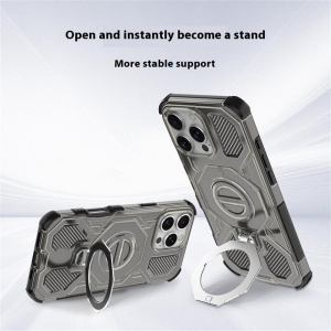 Husa pentru Samsung Galaxy A37 5G, Antisoc, SKYDDAR INOVATION, Carbon Shield PRO, Magsafe, set cu sticker, Roz - Img 6