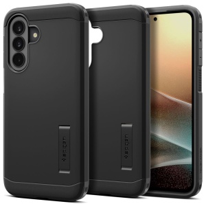 Husa pentru Samsung Galaxy A37 5G, Antisoc, Spigen Tough Armor, Negru