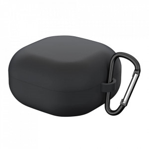 Husa pentru Samsung Galaxy Buds FE / 2 Pro / 2 / Live / Pro din silicon, Techsuit Ultraslim - Negru - Img 1
