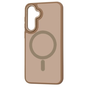 Husa pentru Samsung Galaxy S23 Plus Magsafe, ce absoarbe intens socurile, Skyddar Frosted - Maro - Img 4