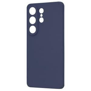 Husa pentru Samsung Galaxy S26 Ultra, SKYDDAR INNOVATION, din Silicon Catifelat, SoftElegance, set cu sticker, Bleumarin - Img 7