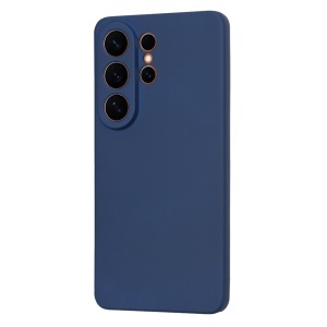 Husa pentru Samsung Galaxy S26 Ultra, SKYDDAR INNOVATION, din Silicon Catifelat, SoftElegance, set cu sticker, Bleumarin - Img 4