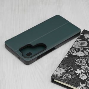 Husa pentru Samsung Galaxy S26 Ultra, tip carte, set cu sticker, eFold, Verde - Img 2