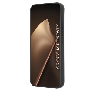 Husa pentru Xiaomi 15T Pro, SKYDDAR INNOVATION, Glinth cu Inel Rotativ 360° Magnetic, set cu sticker, Negru  - Img 6
