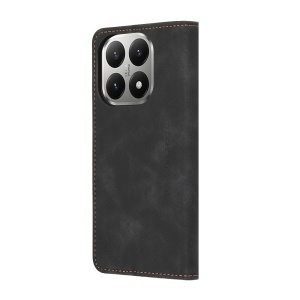 Husa pentru Xiaomi 15T, SKYDDAR INNOVATION, Confy Cover tip Carte din piele Eco Premium, cu Portofel Interior, set cu sticker, Negru - Img 10