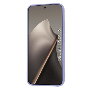 Husa pentru Xiaomi 15T, SKYDDAR INNOVATION, din Silicon Catifelat, SoftElegance, set cu sticker, Violet - Img 2