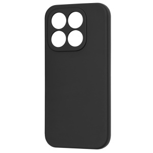 Husa pentru Xiaomi 17, SKYDDAR INNOVATION, din Silicon Catifelat, SoftElegance, set cu sticker, Negru - Img 4