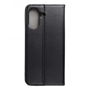 Husa pentru Xiaomi Redmi 13C 4G tip carte, Skyddar Smart Magnet - Negru - Img 2