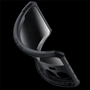 Husa pentru Xiaomi Redmi 14C, SKYDDAR INNOVATION, StealthArmor, Antisoc, set cu sticker, Negru - Img 2