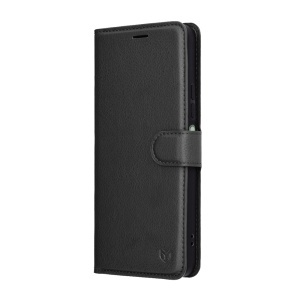 Husa pentru Xiaomi Redmi 15 5G / Redmi 15 4G, SKYDDAR INNOVATION, Leather Folio tip Carte, cu Portofel Interior, Finisaje Premium, set cu sticker, Negru - Img 5
