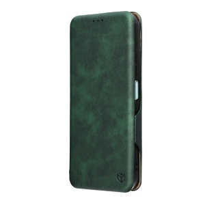 Husa pentru Xiaomi Redmi 15C 4G, SKYDDAR INNOVATION, Safe Wallet tip carte din Piele Ecologica, Suport Carduri, Inchidere Magnetica, set cu sticker, Verde - Img 4