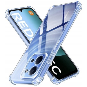 Husa pentru Xiaomi Redmi 15C 4G, SKYDDAR INNOVATION, Shockproof Clear Silicone, Silicon Slim, set cu sticker, Transparenta - Img 7