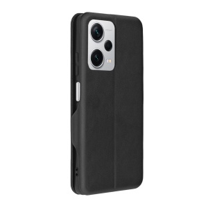 Husa pentru Xiaomi Redmi Note 12 Pro+, SKYDDAR INNOVATION, Safe Wallet tip carte din Piele Ecologica, Suport Carduri, Inchidere Magnetica, Negru, set cu sticker  - Img 7